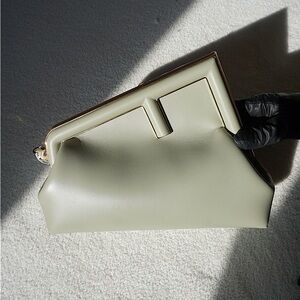 Fendi First Bag Light Green Midi